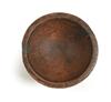 (SLAVERY AND ABOLITION--SLAVE CULTURE.) Antique American burl bowl, incised with African designs along the lip.